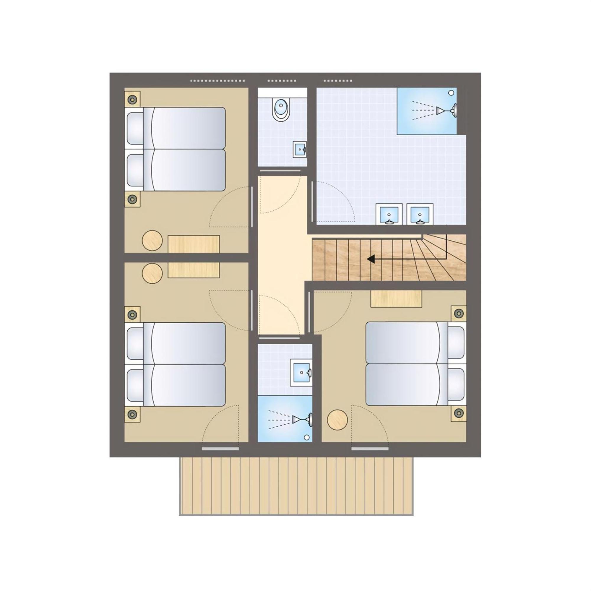 Landal Arber Hotel Цвизел Стая снимка